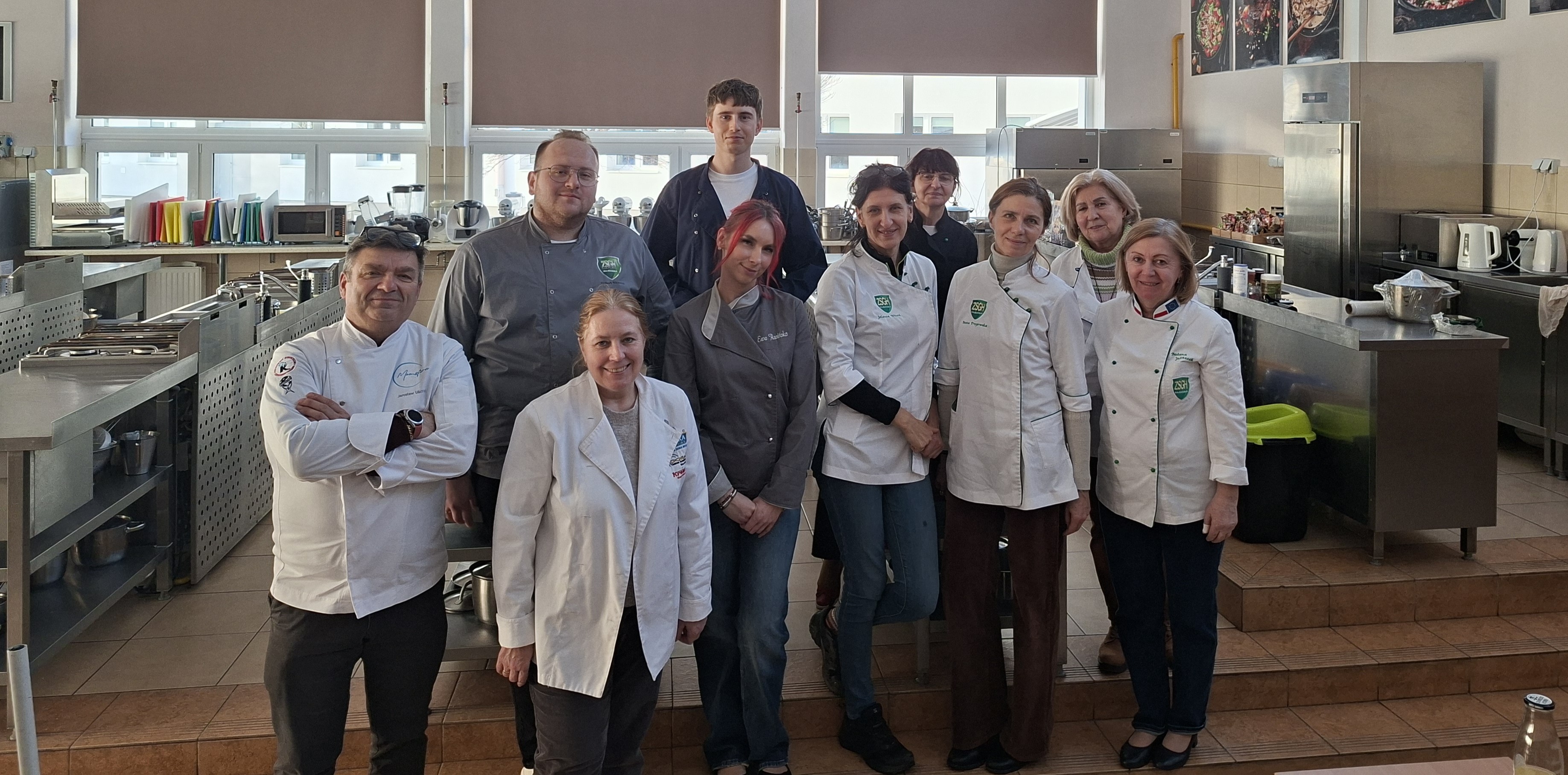 nauczyciele z prtowadzącym