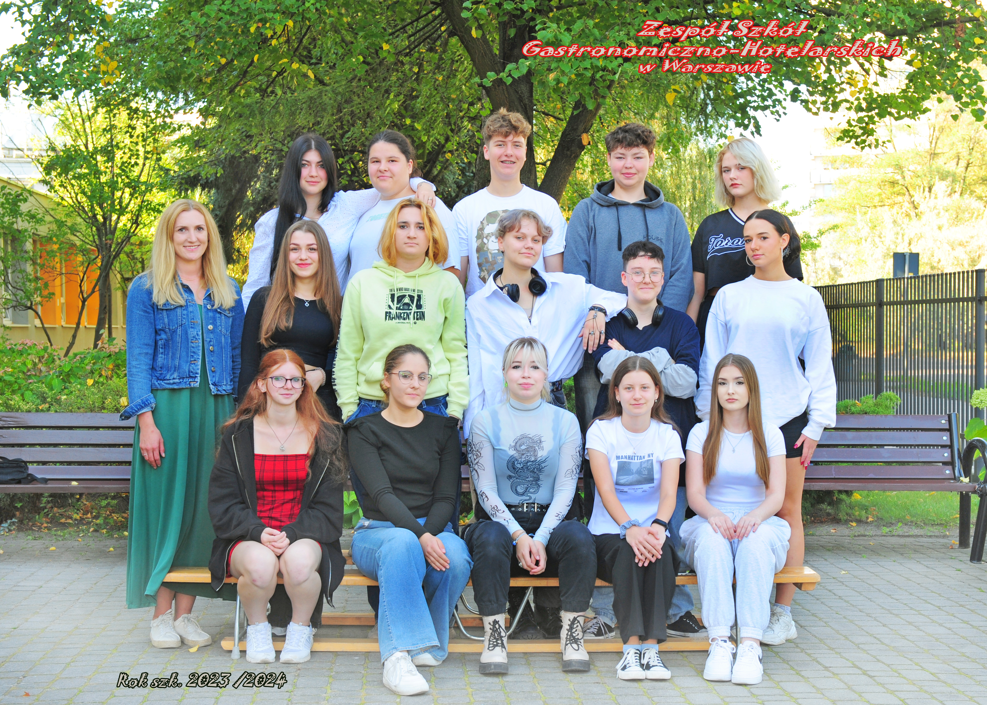 uczniowie z wychowawcą