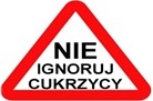 obraz z napisaem nie ignoruj cukrzycy