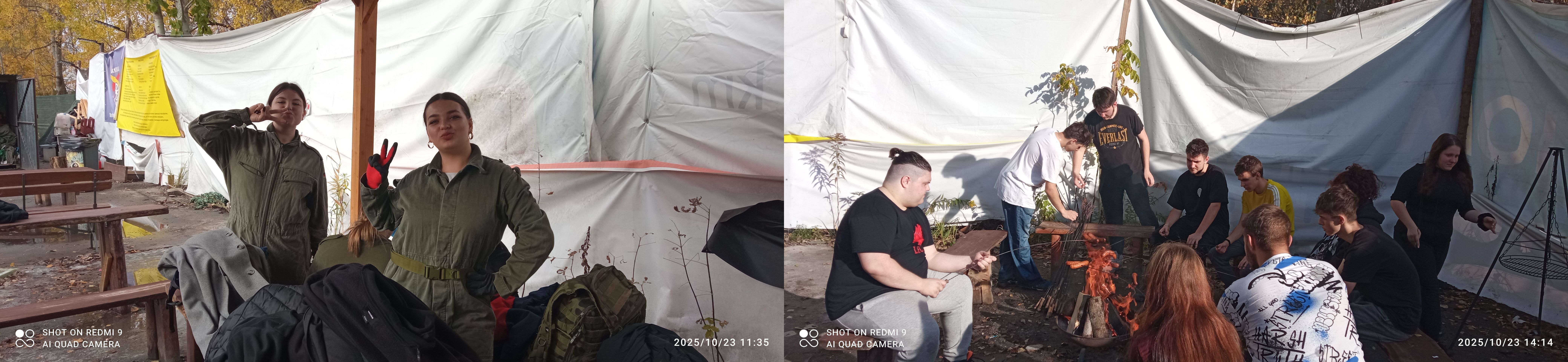 uczniowie podczas wycieczki