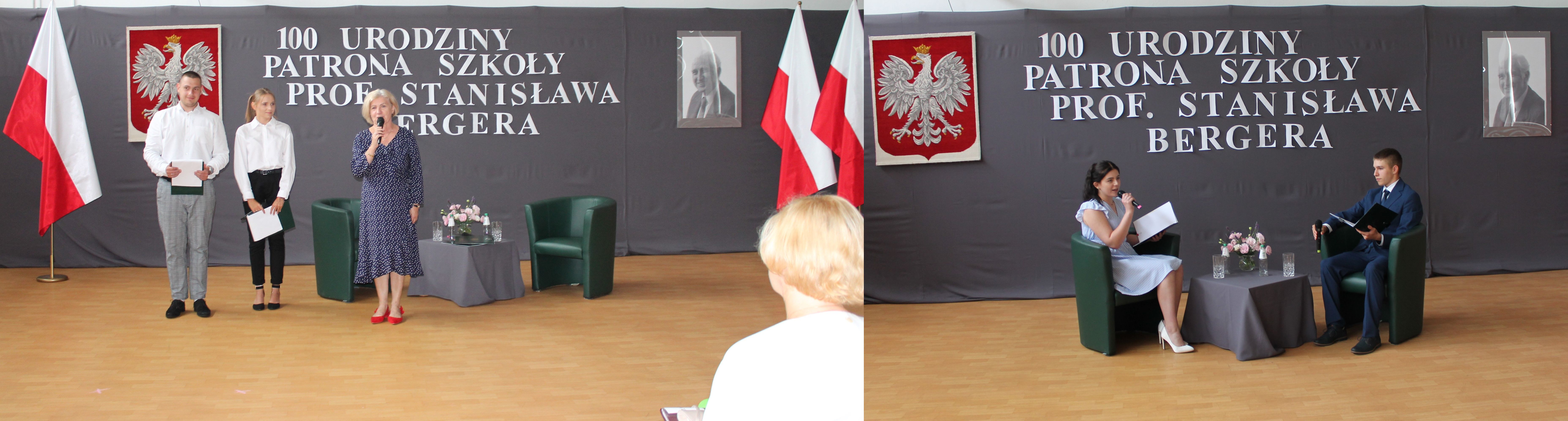 inscenizowany wywiad z profesorem