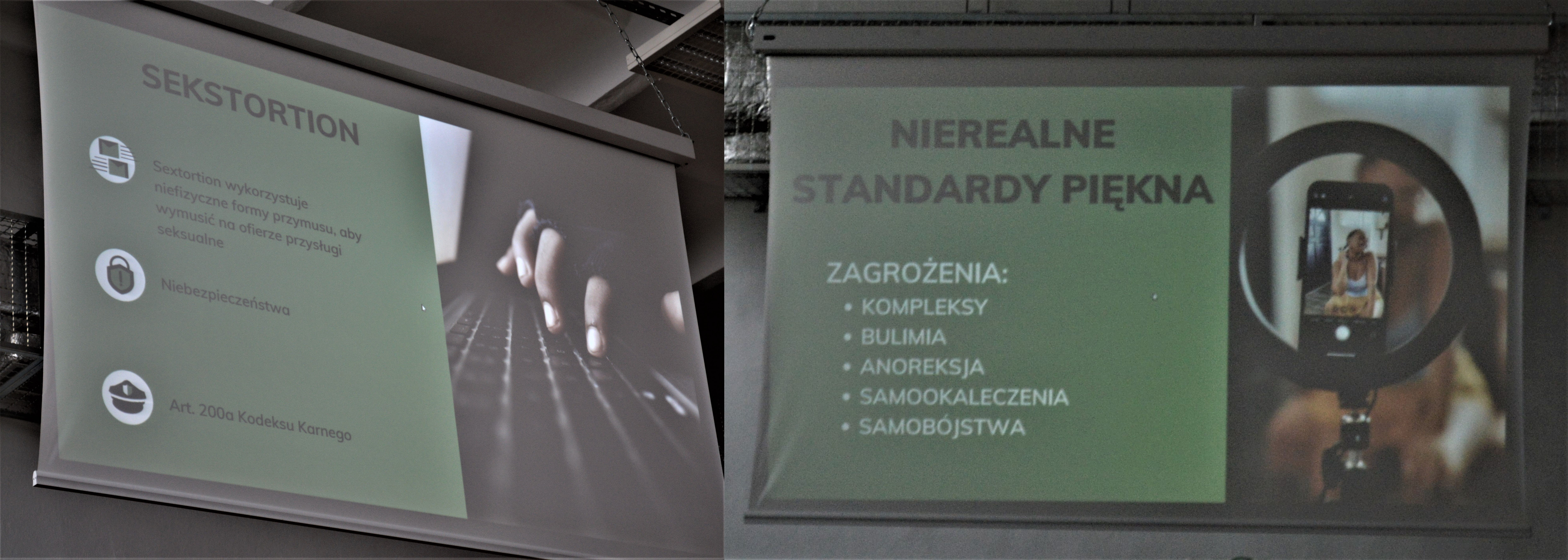 zdjęcia pokazujące materiały przygotowane dla rodzic&oacute;w 