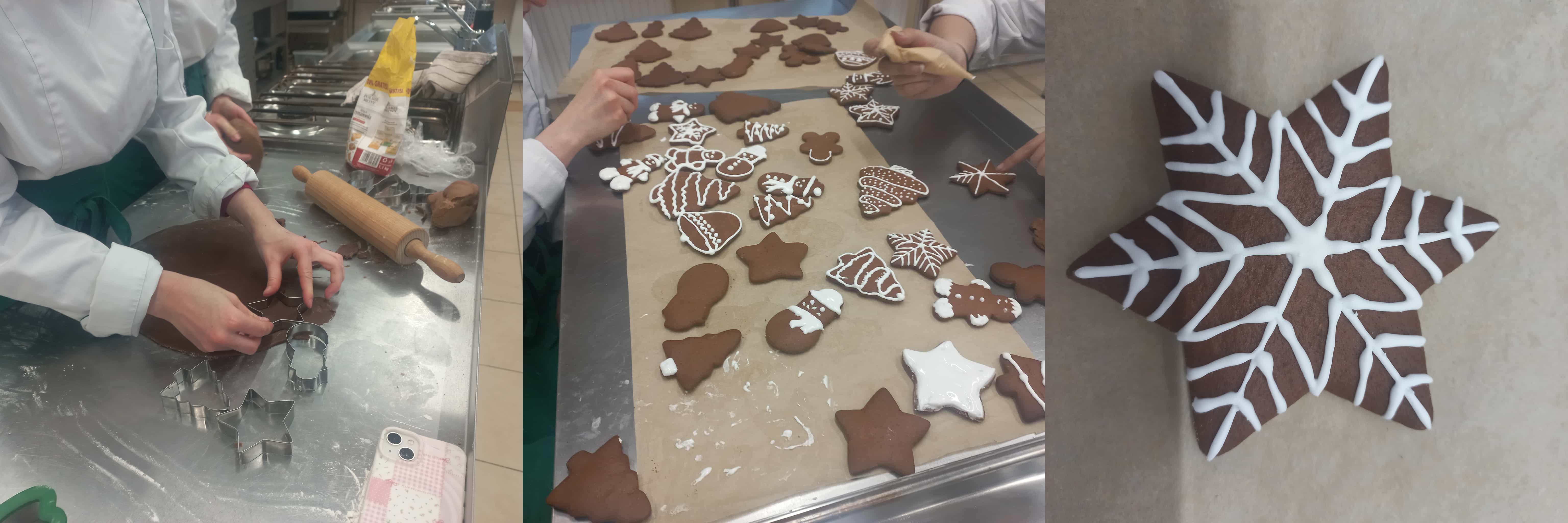 pierniczki przygotowane przez uczni&oacute;w