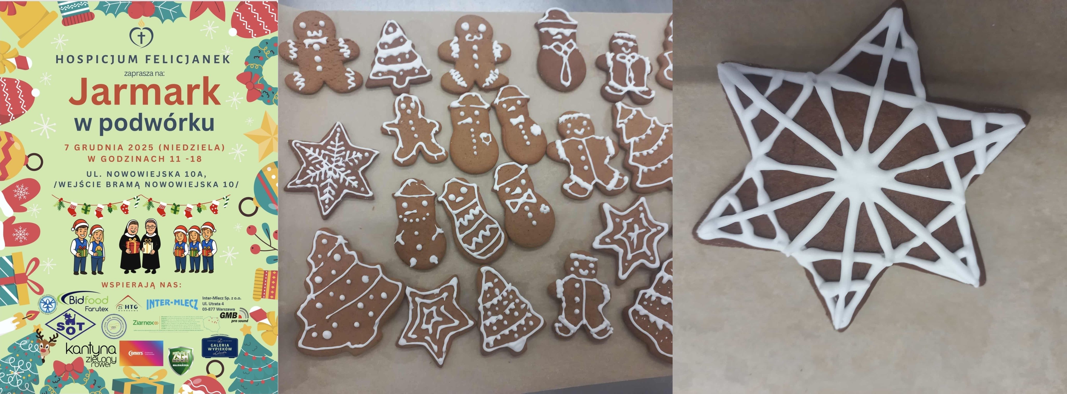 uczniowie przygotowujacy pierniczki