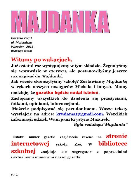 Wrzesień 2015-16