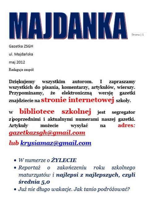 Maj 2011-12