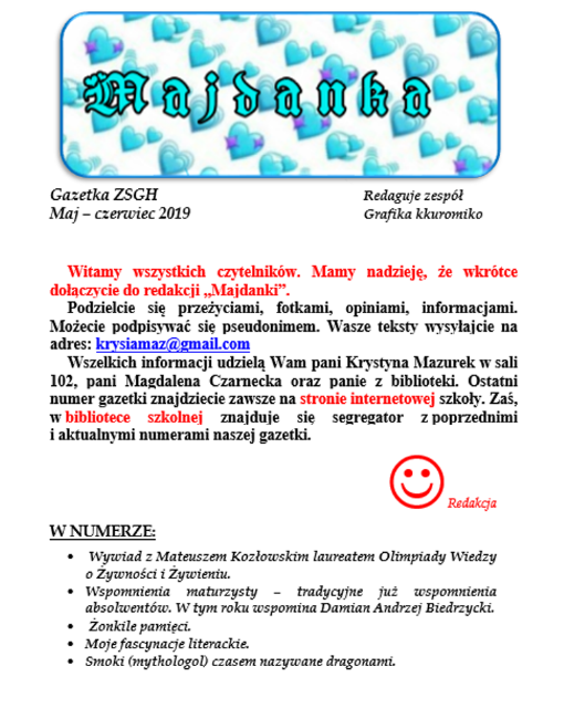 Maj-Czerwiec 2019