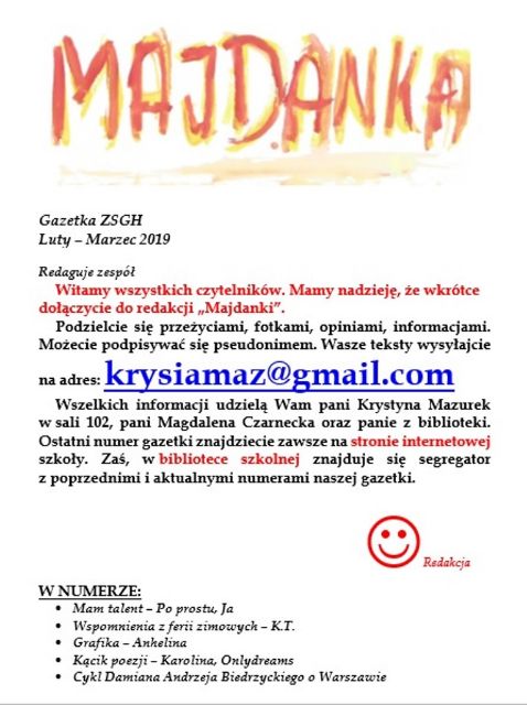 Luty-Marzec 2018-19