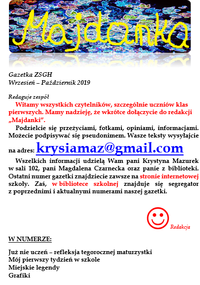 Wrzesień-Październik 2019-20