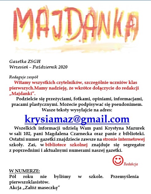 Wrzesień-Październik 2020-21